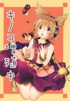 豊聡耳神子の頭に大量のキノコが・・・！！そして、追い掛け回される事に・・・。