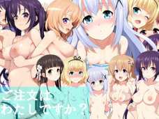 チノちゃん達のキレイな肌がザーメンで汚されちゃう！