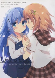 love is blue