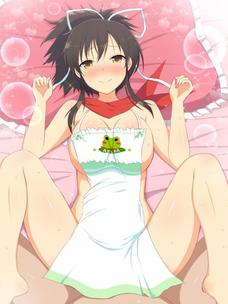 巨乳に裸エプロンはエロ過ぎぅぅ！
